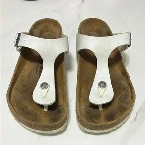 Birkenstock White Sandals